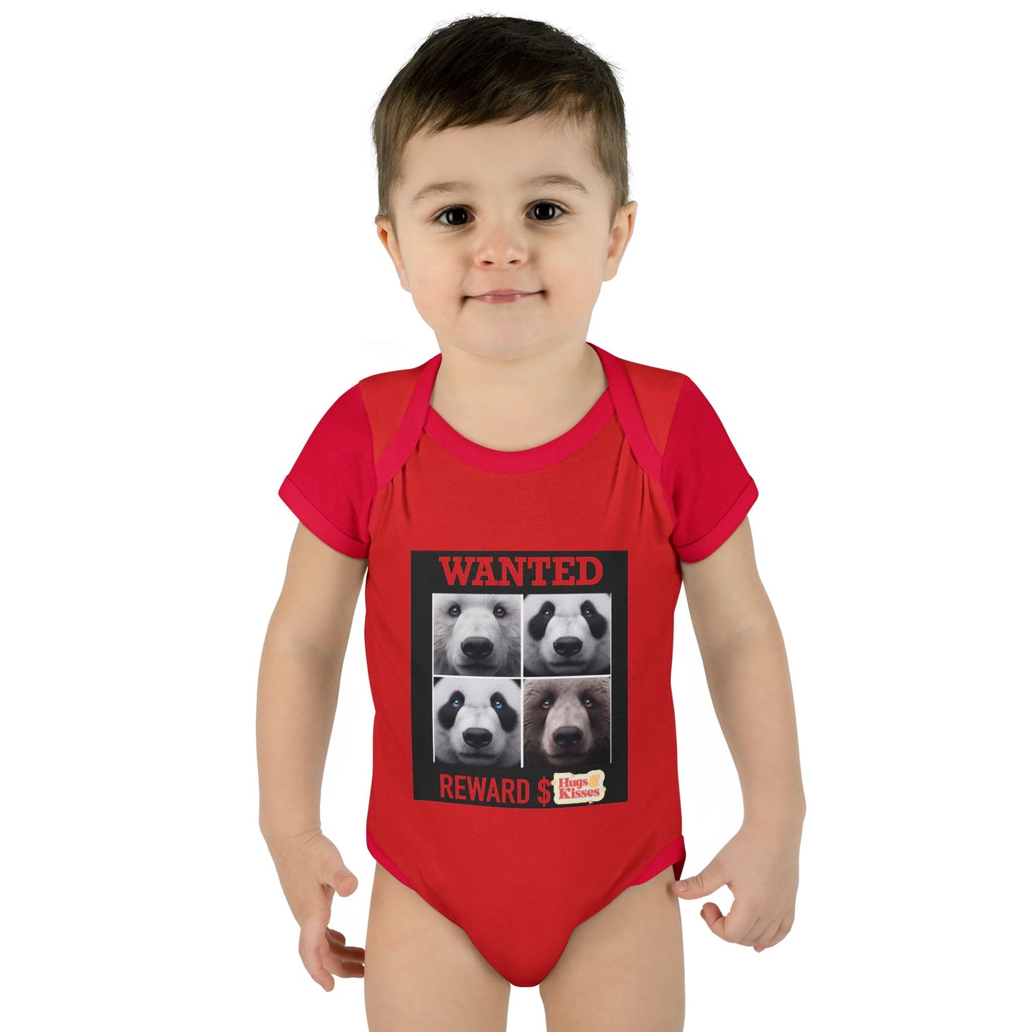 Wanted Cute Baby Bodysuit #PY