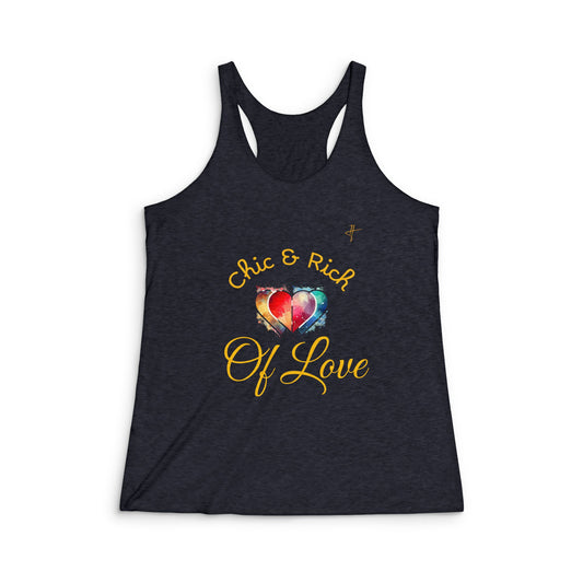 Chic & Rich Of Love Racerback Tank - Women's Top #PY