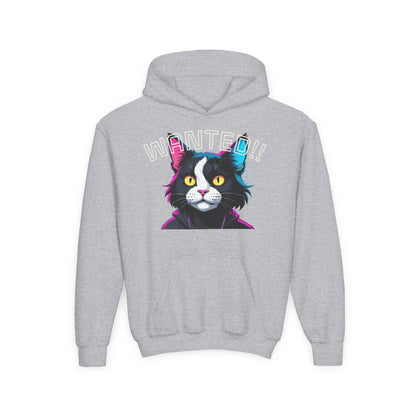 WANTED Youth Heavy Blend Hooded Sweatshirt #PL