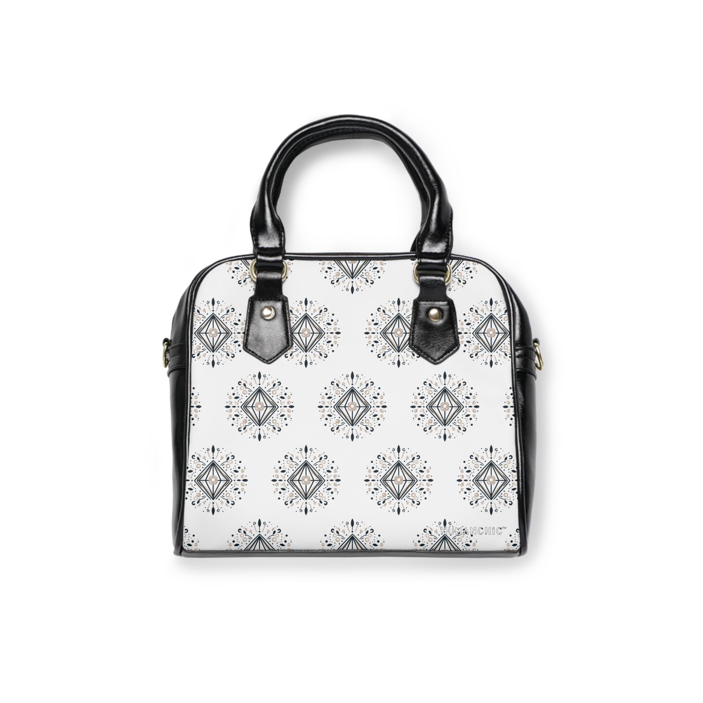 Diamond Folk Shoulder Handbag #PY