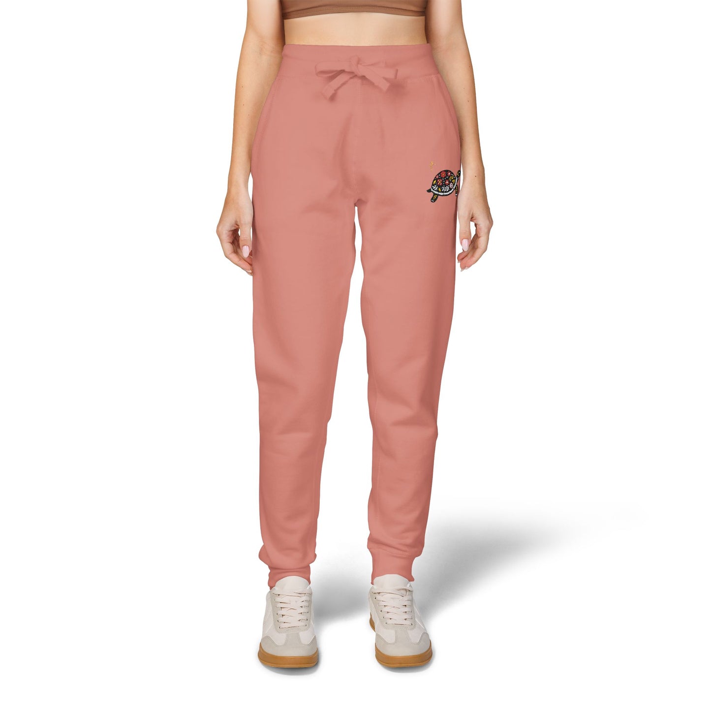 Turtle Woman Fleece Sweatpants Butterfly #PY