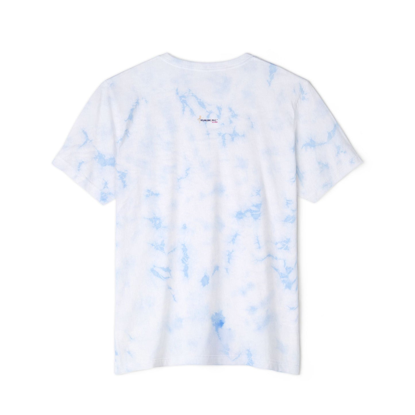Art Line Bohemian Girl Tie-Dyed T-Shirt #PY