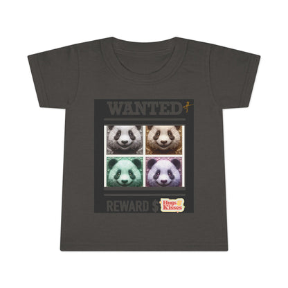 Wanted Panda Reward Toddler T-Shirt #PY
