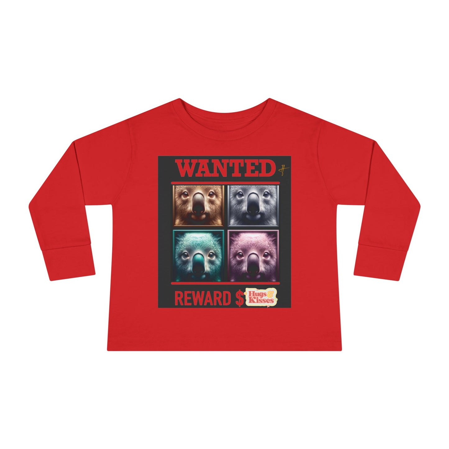 Wanted Koala Toddler Long Sleeve Tee #PY