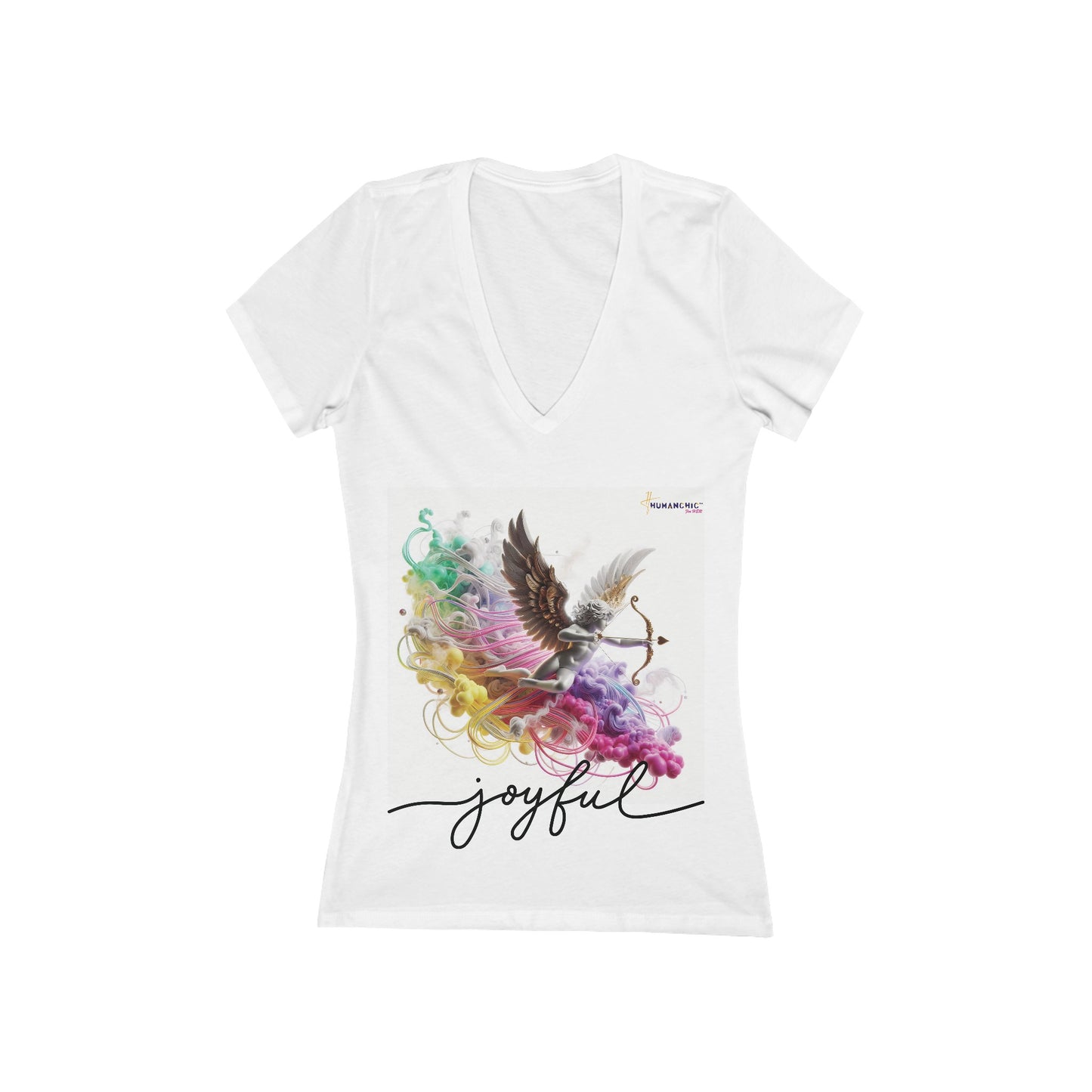 CUPID  V-Neck WOMEN T-shirt#PY