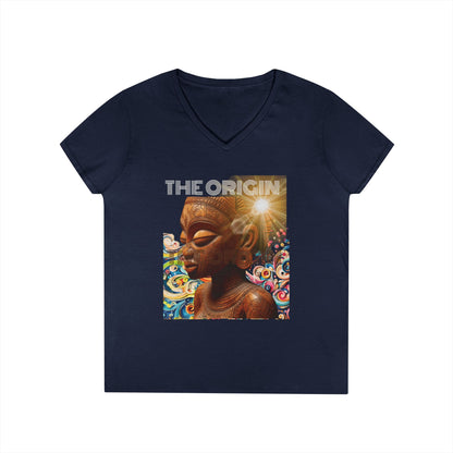 African Origin V-Neck T-Shirt #PY