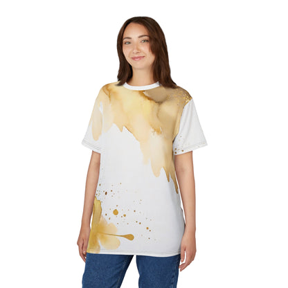Mystic Yellow unisex sport Shirt #PY