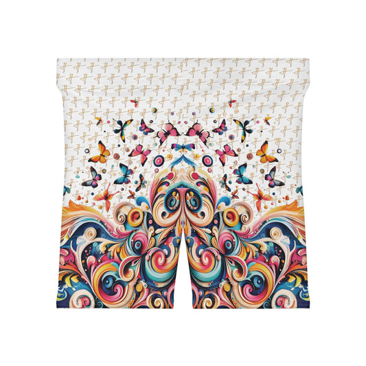 Butterflies Women's Biker Shorts #PY