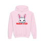 WANTED Youth Heavy Blend Hooded Sweatshirt #PL