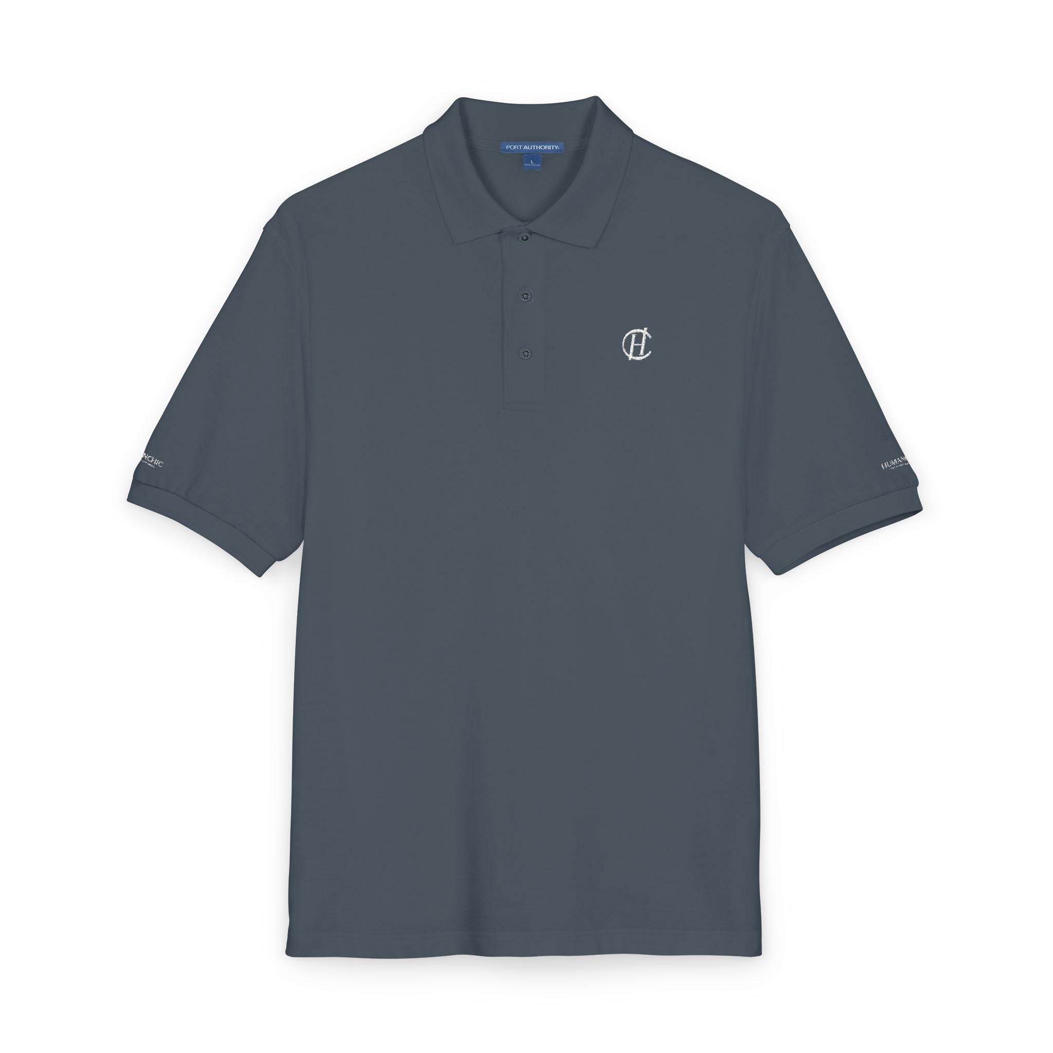 Polo raffiné en piqué HUMANCHIC — Homme