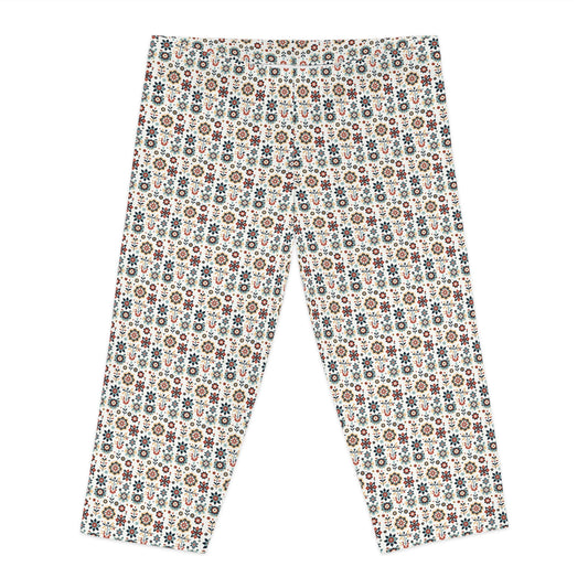 Flowered GEO Leggings for Women #PY