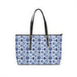 Royal Azure Leather Shoulder Bag #PY