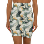 HUMANCHIC Refined abstract Pencil Skirt — Women