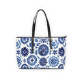 HUMANCHIC Royal Azure Leather Shoulder Bag