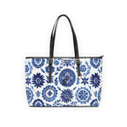 HUMANCHIC Royal Azure Leather Shoulder Bag