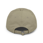 Distressed Black Cap HC Script Embroidery