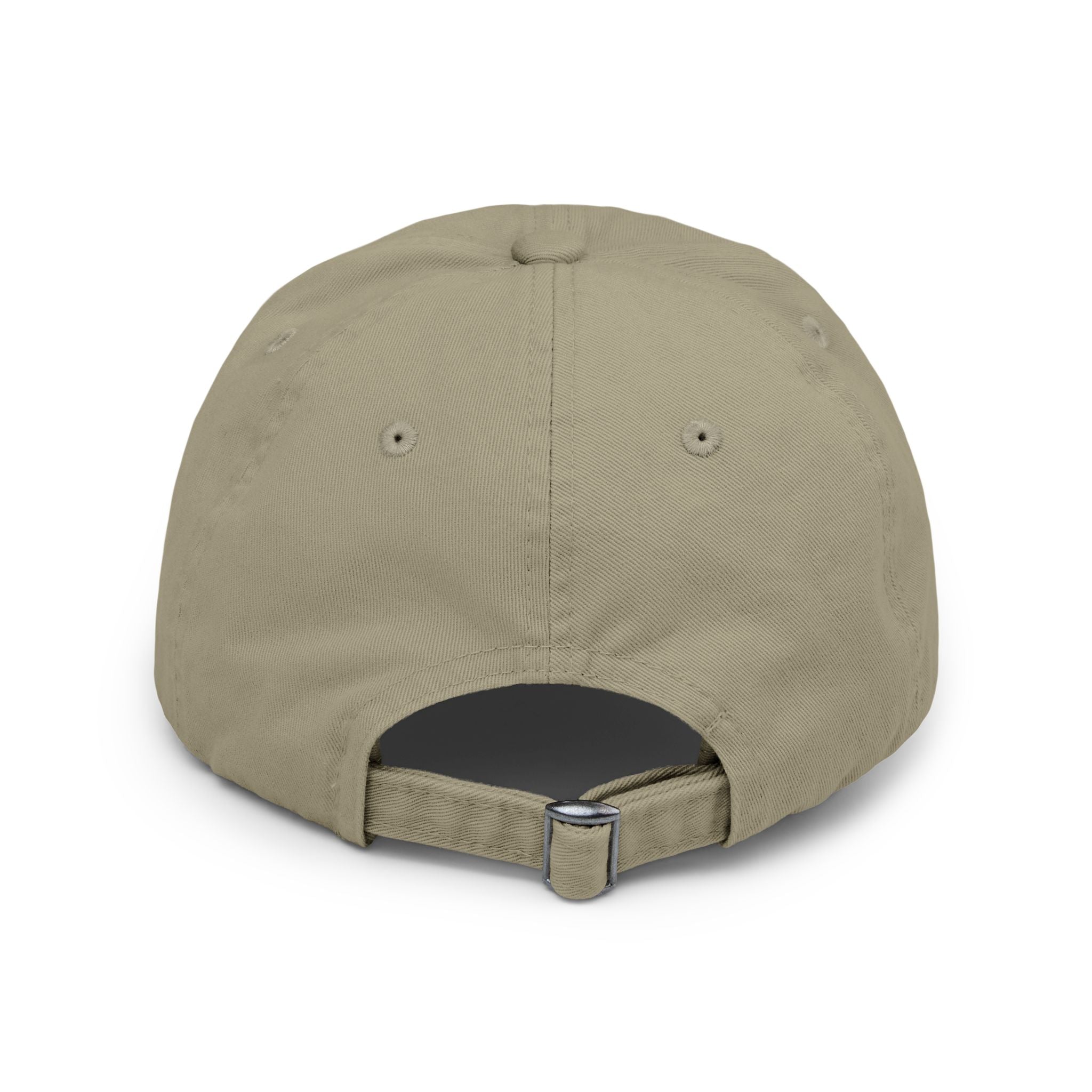 Distressed Black Cap HC Script Embroidery