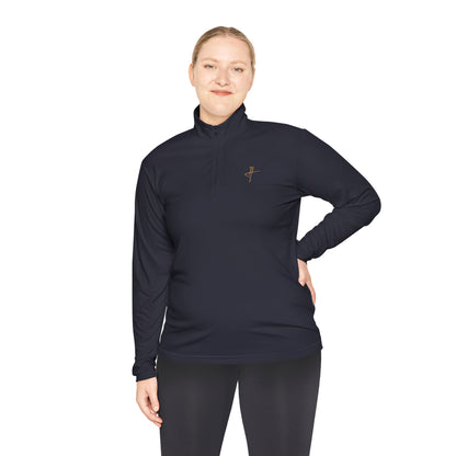 Faces Unisex Quarter-Zip Pullover #PY