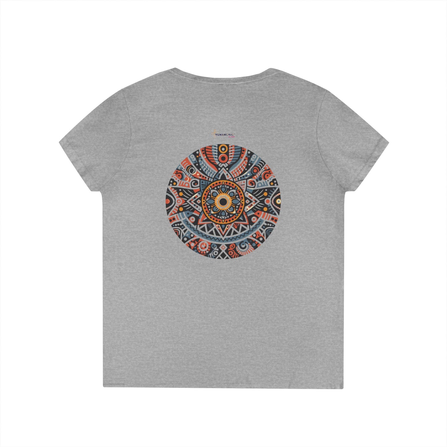 African Origin V-Neck T-Shirt #PY