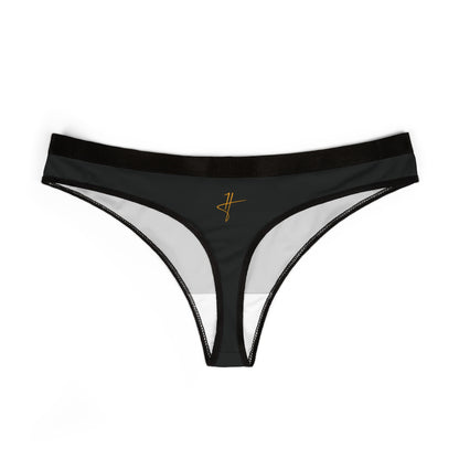 H Elegant Black Women's Bikini, Comfort Underwear #PY