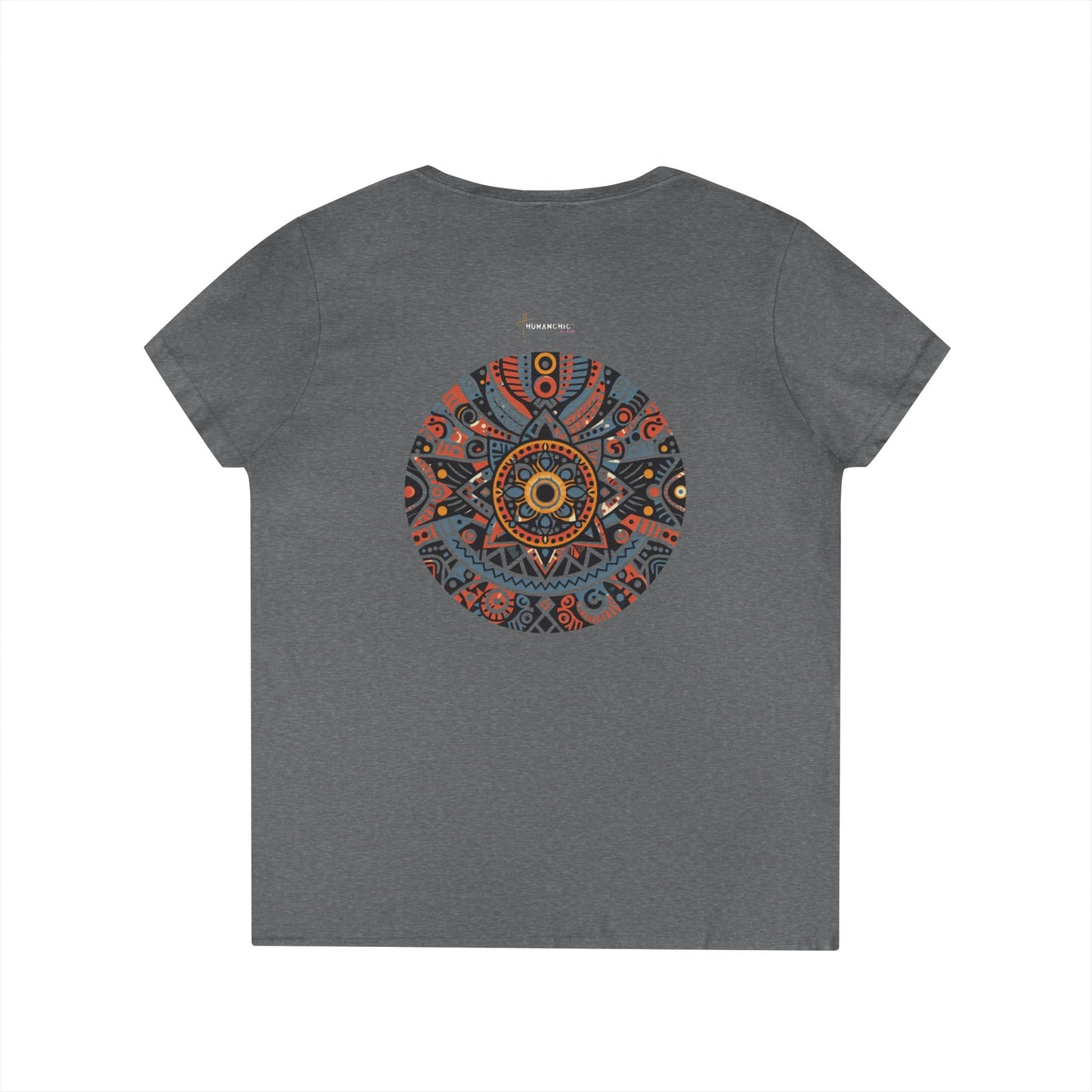 African Origin V-Neck T-Shirt #PY