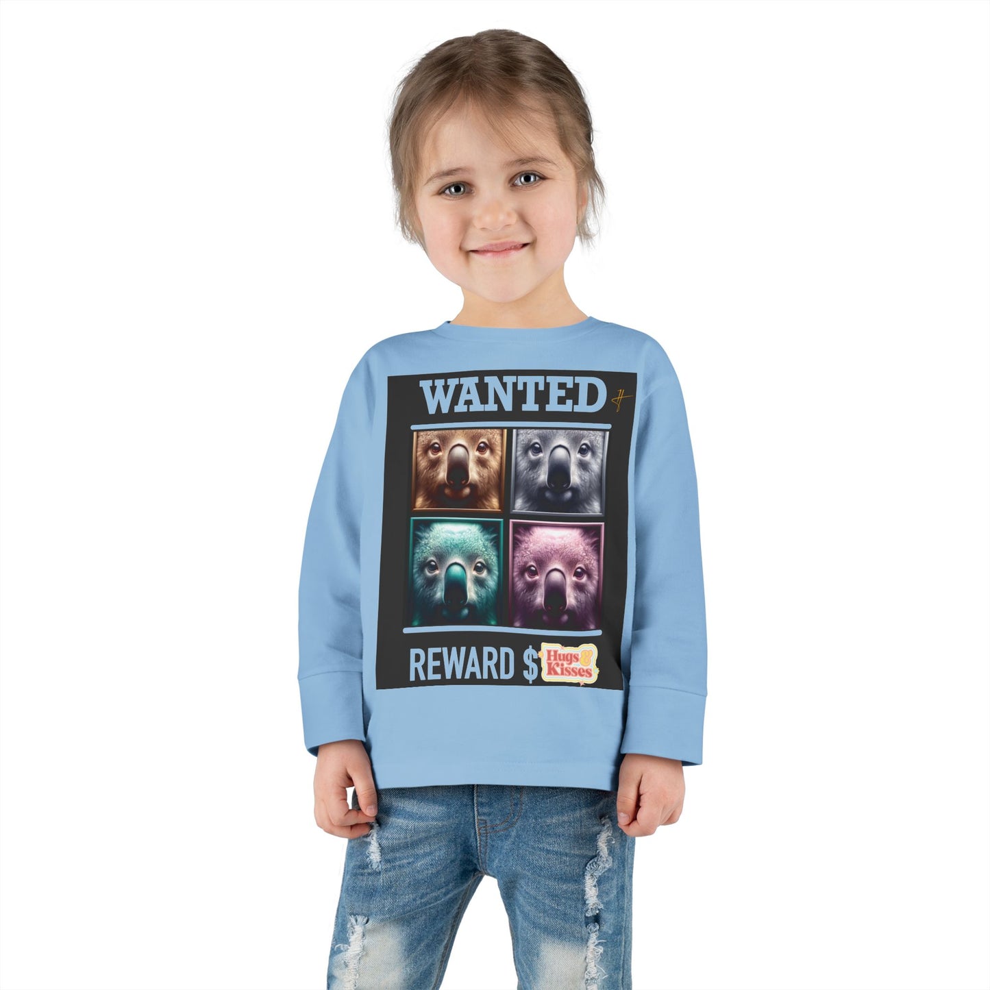 Wanted Koala Toddler Long Sleeve Tee #PY