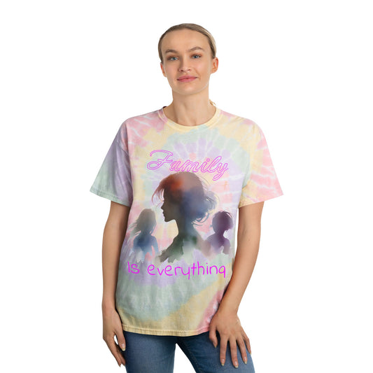 Aquarel Tie-Dye T-shirt Tee - Family is Everything #PY