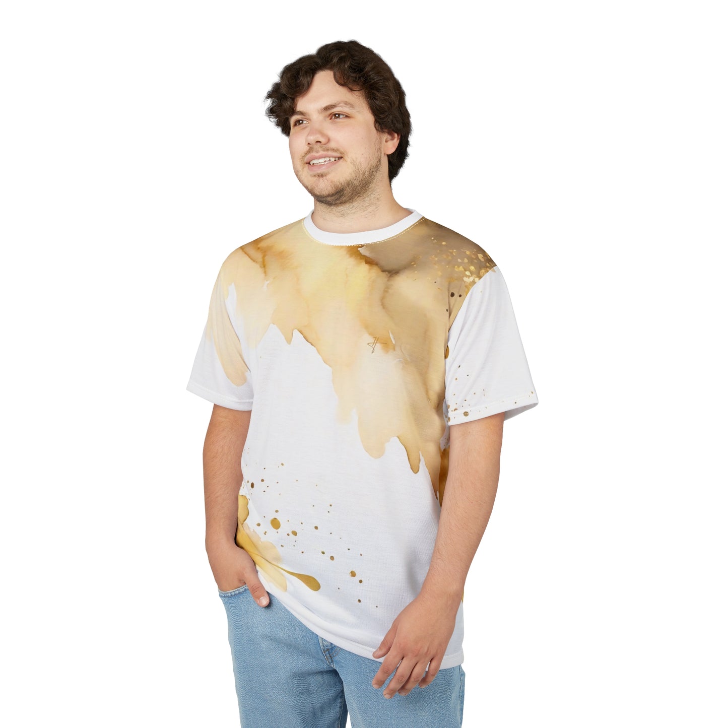 Mystic Yellow unisex sport Shirt #PY