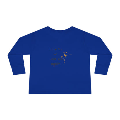 Wanted Cat Toddler Long Sleeve Tee #PY