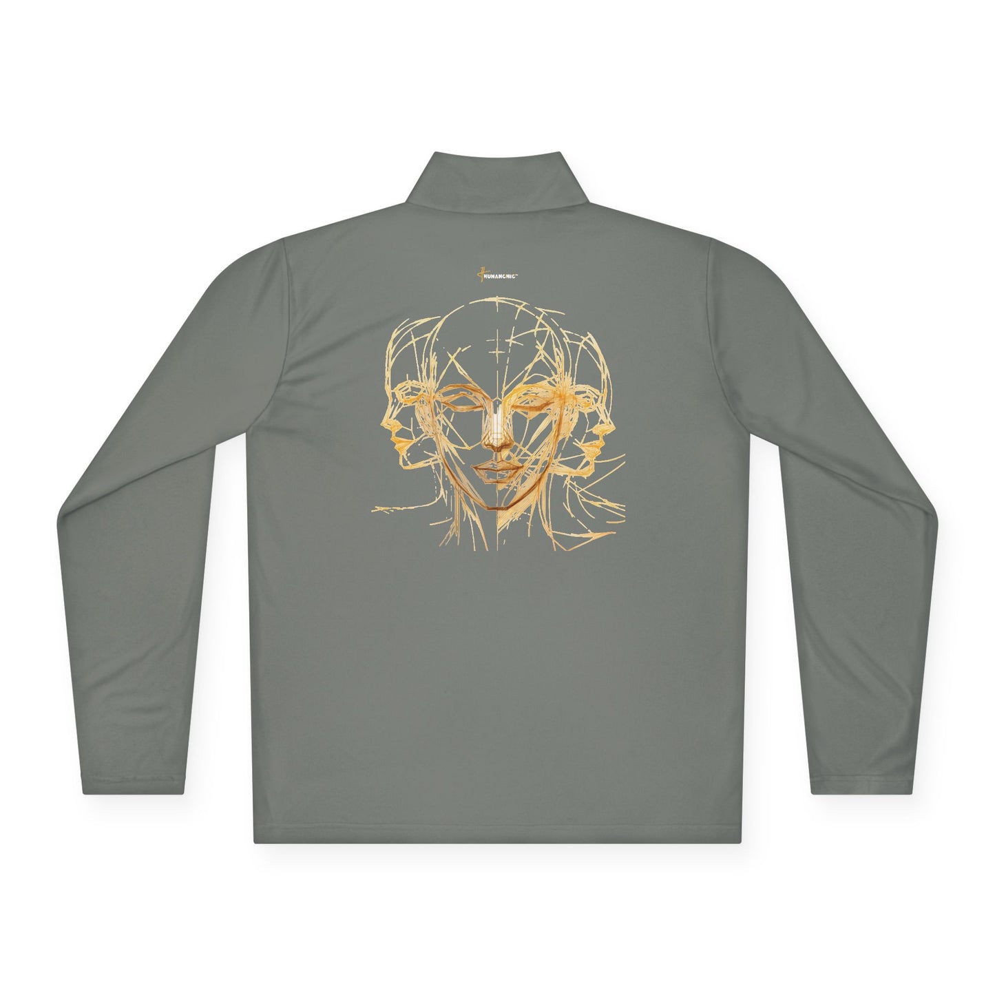 Faces Unisex Quarter-Zip Pullover #PY