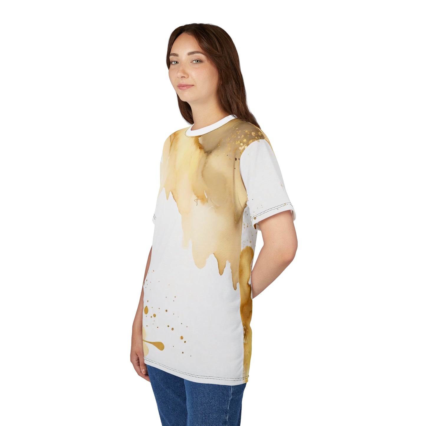 Mystic Yellow unisex sport Shirt #PY
