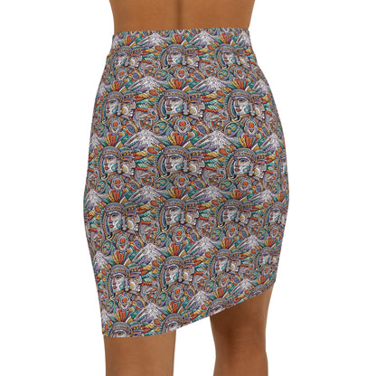 Cherokee Mid-Waist Pencil Skirt #PY