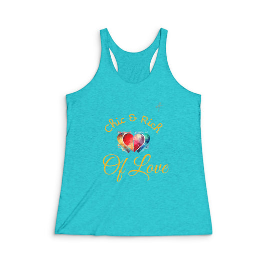 Chic & Rich Of Love Racerback Tank - Women's Top #PY