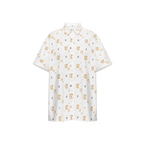HC Classic Short-Sleeve Button-Up Shirt-Cotton Feel