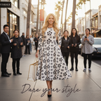 HUMANCHIC Atelier Everyday Floral Dance Dress — Women