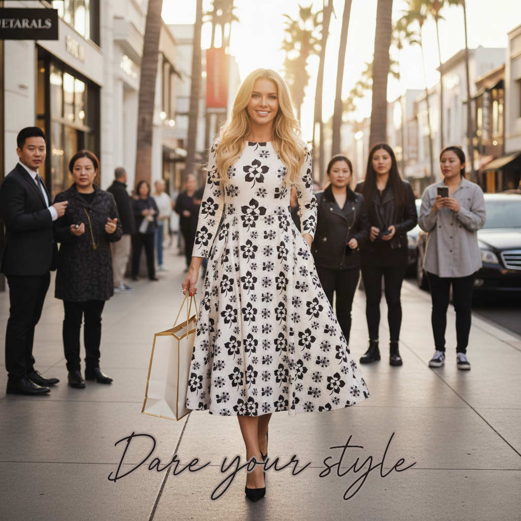 HUMANCHIC Atelier Everyday Floral Dance Dress — Women