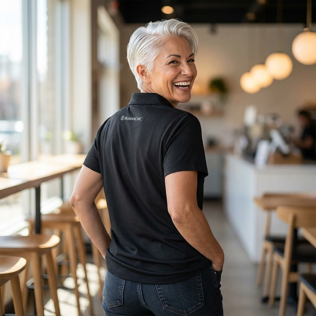 HUMANCHIC City Stretch Polo — Women