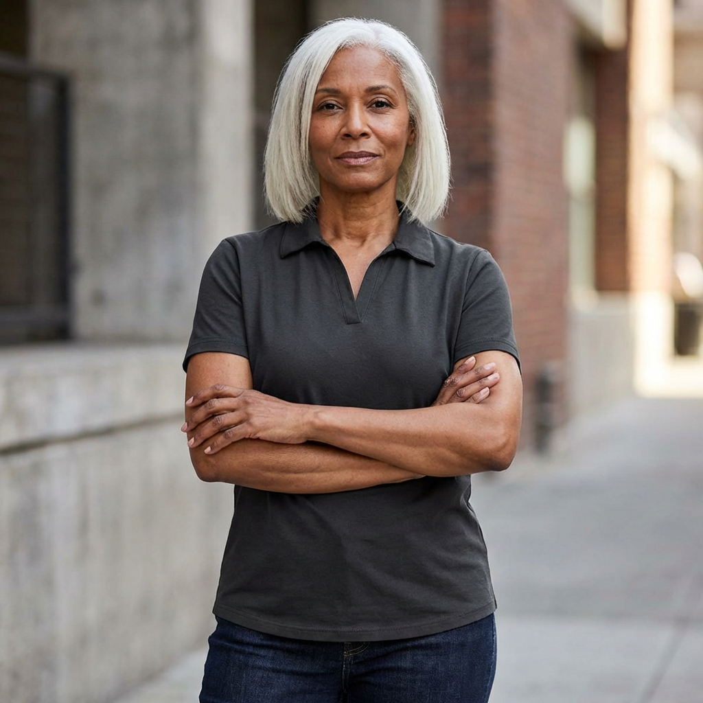 HUMANCHIC City Stretch Polo — Women