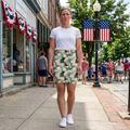 HUMANCHIC Refined abstract Pencil Skirt — Women