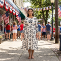 HUMANCHIC Atelier Everyday Floral Dance Dress — Women