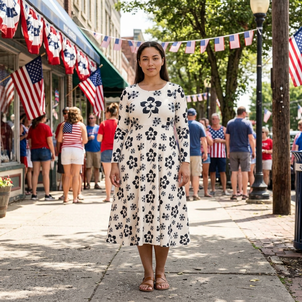 HUMANCHIC Atelier Everyday Floral Dance Dress — Women