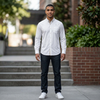 Chemise boutonnée Workday HUMANCHIC — Hommes