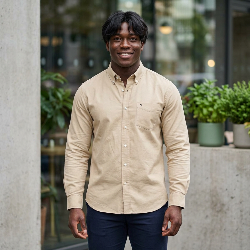 Chemise boutonnée Workday HUMANCHIC — Hommes