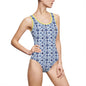 Royal Azure One-Piece Swimsuit #PY