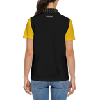 Love Women's Classic Fit Short-Sleeve Polo Shirt-Novatomato - black