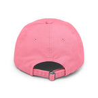 Distressed Black Cap HC Script Embroidery