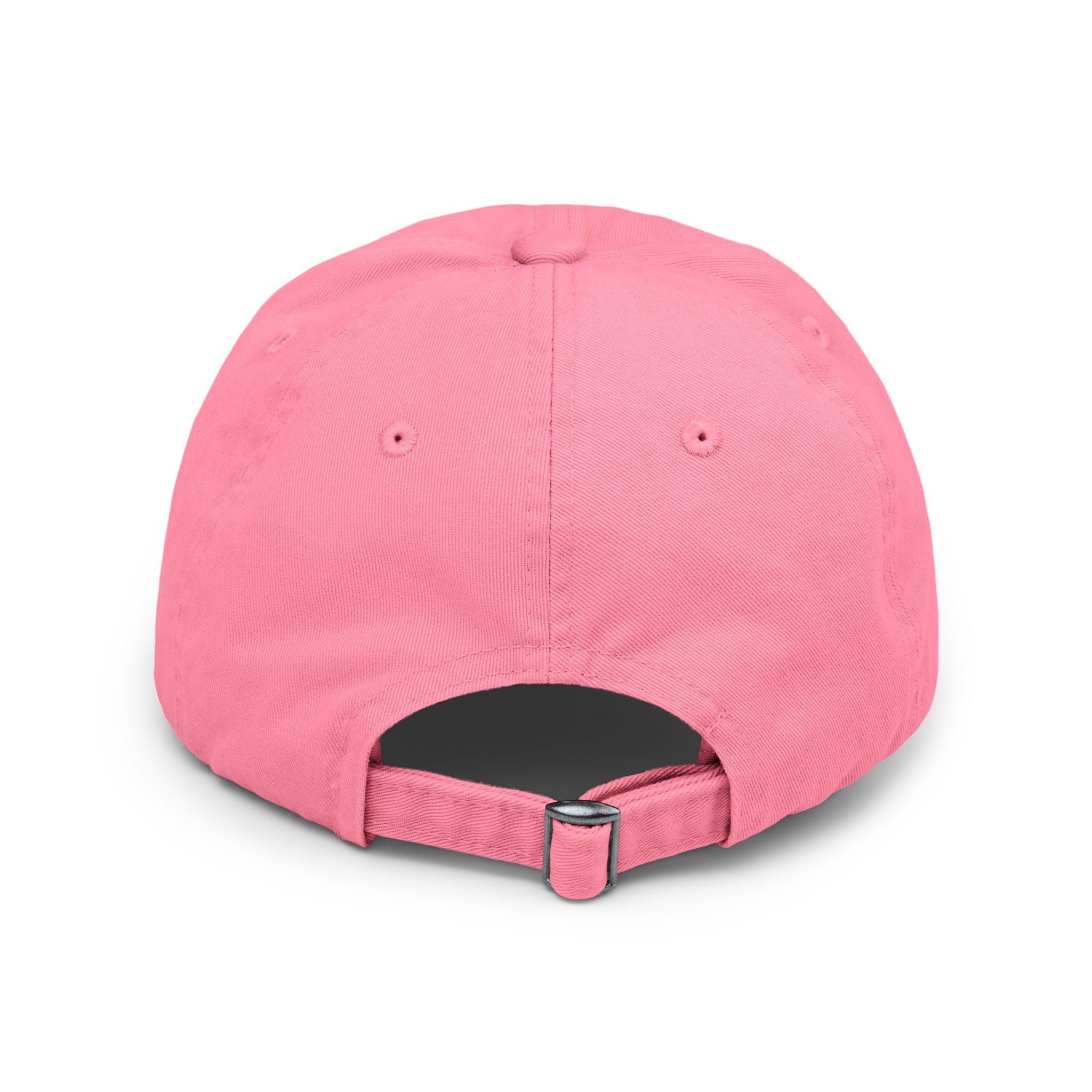 Distressed Black Cap HC Script Embroidery