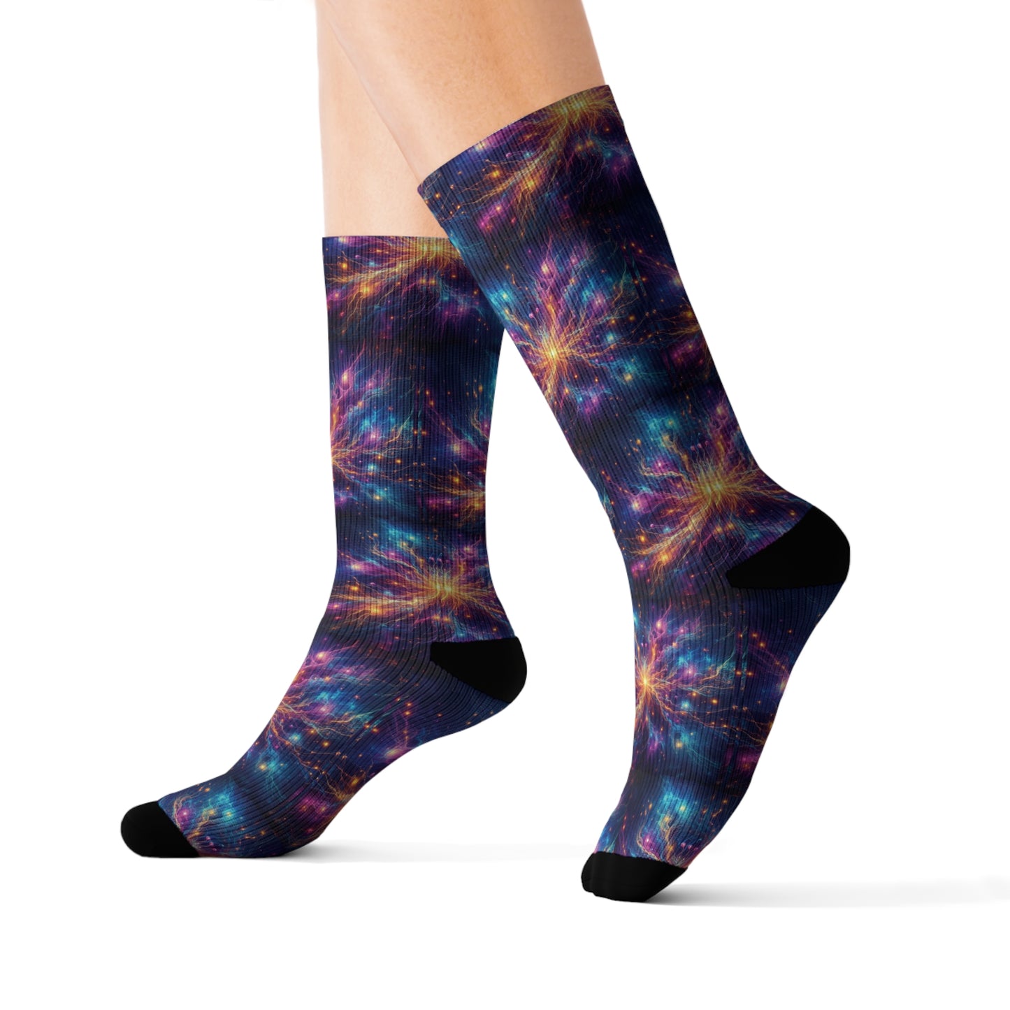 Cosmos Sublimation Socks #PY