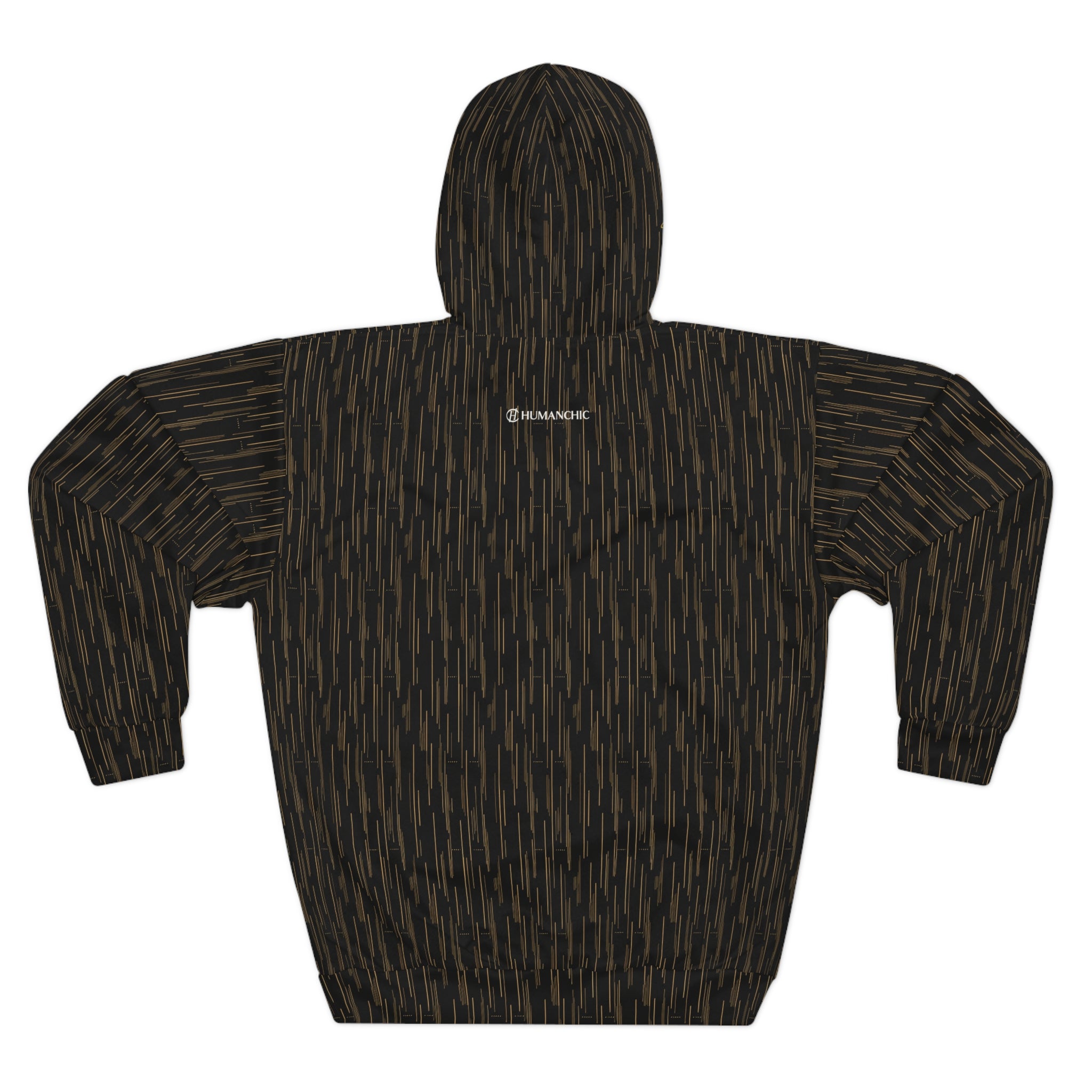 Black Matrix Pullover Hoodie Women