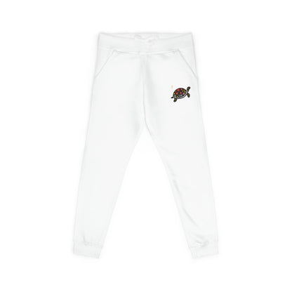 Turtle Woman Fleece Sweatpants Butterfly #PY